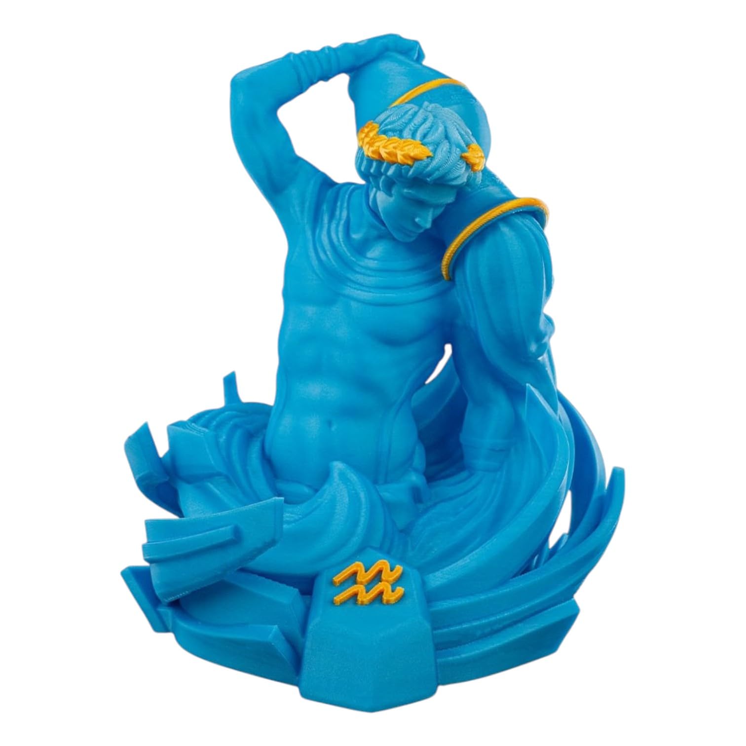 Amazon.com: Aquarius Zodiac Collectible Figurine - Striking Blue